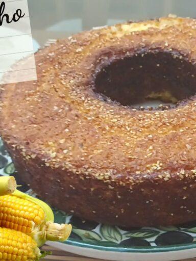 Bolo de Milho sem Gluten