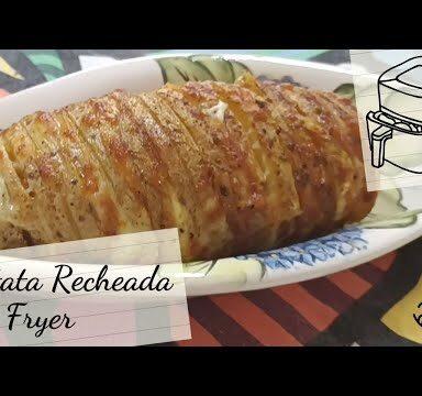 Batata Recheada na Air Fryer