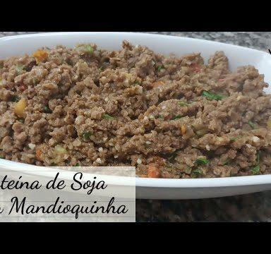 proteina de soja com mandioquinha
