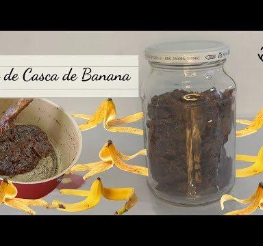 Doce de casca de Banana - Minuto Culinária