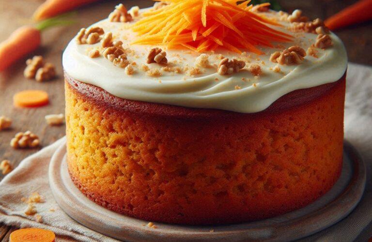 Bolo de Bagaço de Cenoura