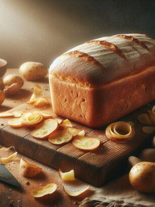 Pão de Casca de Batata Simples