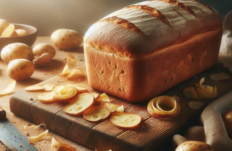 Pão de Casca de Batata Simples
