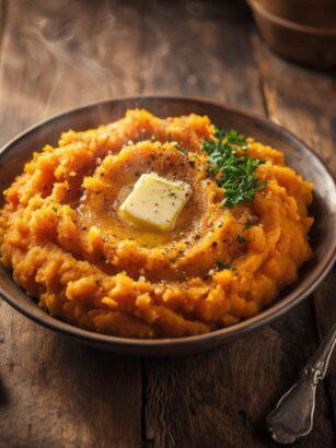 Purê de Batata Doce Orgânica