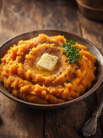 Purê de Batata Doce Orgânica