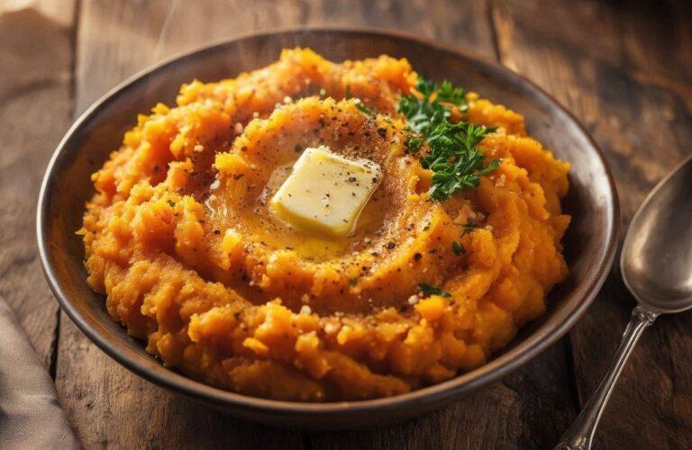 Purê de Batata Doce Orgânica